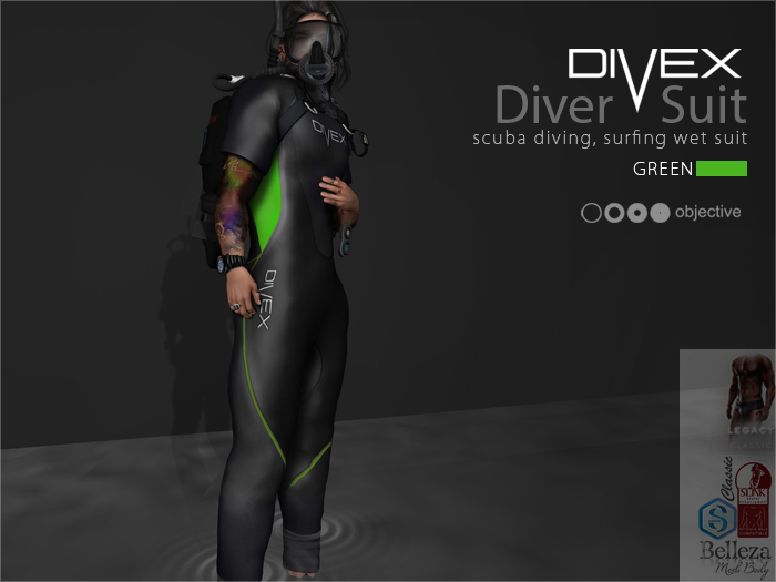 objective / Divex Diver Suit (green)