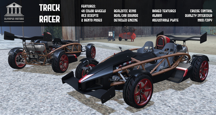 Olympus Motors | Track Racer [46+ Color Wheels]