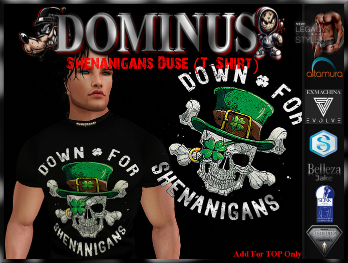 ~DOMINUS~Shenanigans Duse (T-Shirt)  (ADD)