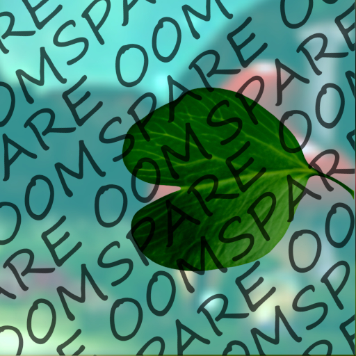 Dark Green Clover Wing Texture