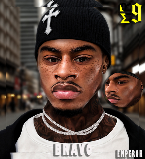 MR9. Bravo Skin Tone 006 (EMPEROR)
