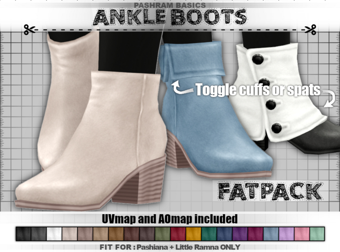 PashRam - Ankle Boots