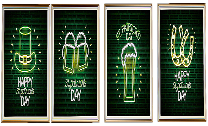 Licked - Neon St. Patrick's Day Signs 4