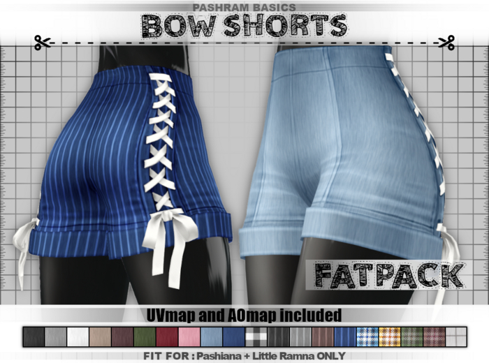 PashRam - Bow Shorts