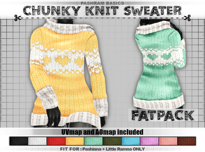 PashRam - Chunky Knit Sweater