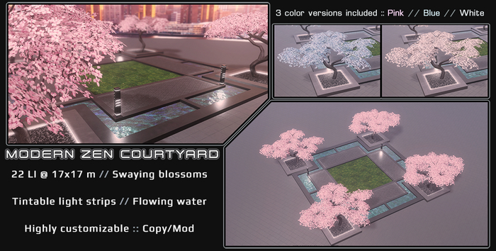 [RoS] Modern Zen Courtyard