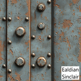 Painted Worn Industrial Metal Seamless Texture