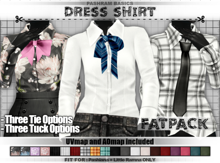 PashRam - Dress Shirt - FATPACK