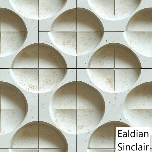 Sculptured Modern Plaster Seamless Texture