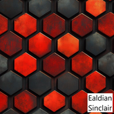 Hexagonal Tile Seamless Texture