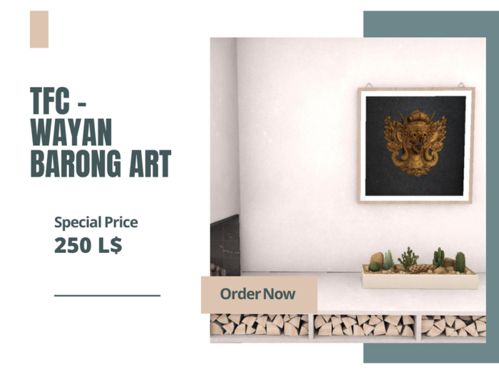 TFC - Wayan Framed Barong Art