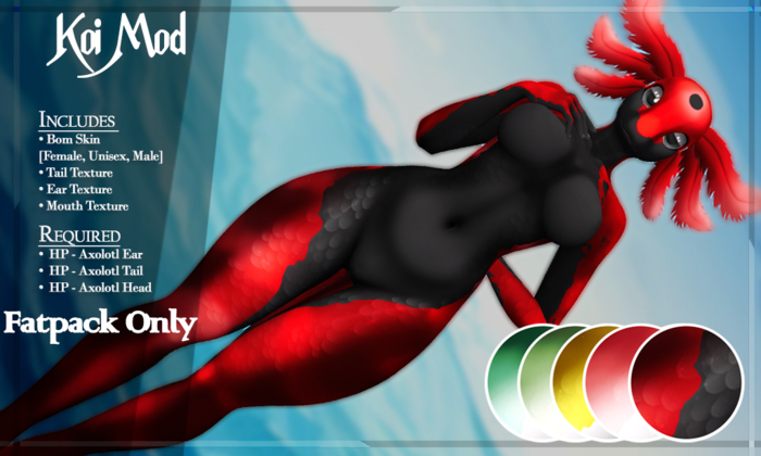 FK* Koi ☾☾Fatpack v2☽☽ ☾☾BOM☽☽ ☾☾Furry Mod☽☽