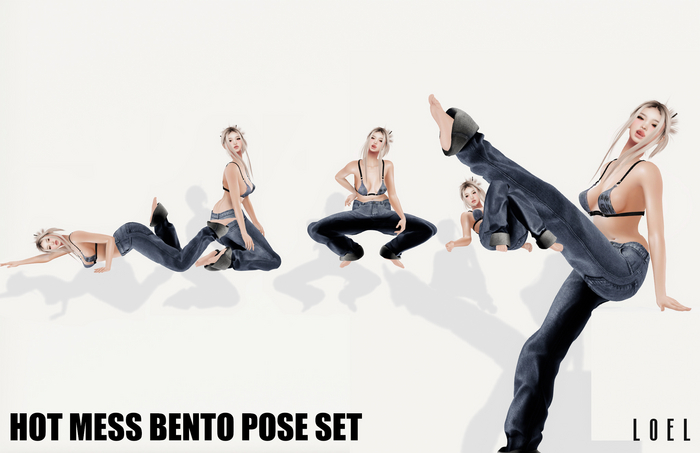 LOEL - Hot Mess Bento Pose SET