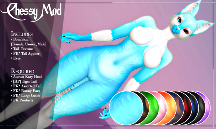 FK* Chessy ☾☾MegaFatpack☽☽ ☾☾BOM☽☽ ☾☾Furry Mod☽☽