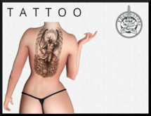 FDG tattoo demon unisex[2K]