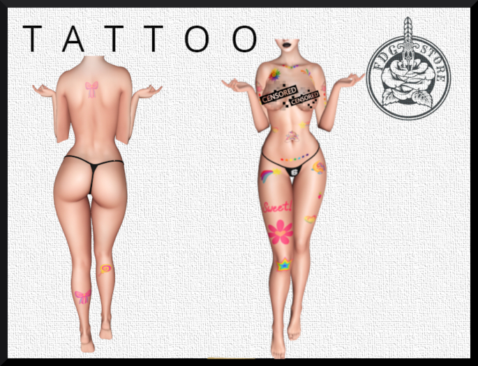 FDG TATTOO sweet[2K]