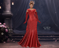 !dM Sylvester **RUBY** DRESS + ACCESSORIES (No 13+14) MAITREYA - SALE !