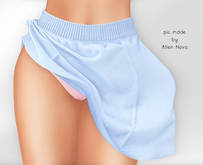 RKKN. Rose Skirt v2 LightBlue - all 3 bodies - SALE !