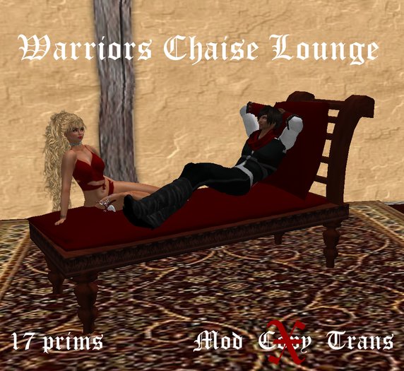 Warriors Chaise Longe 