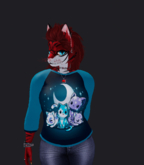~RKK~ Moon Kitties retro baseball shirt Maitreya