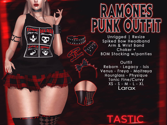 Tastic-Ramones Punk Outfit 