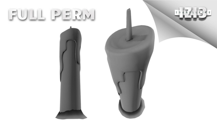 Candle Set Mesh - Full Perm