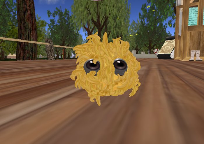Pygmy Puff Avatar (yellow)