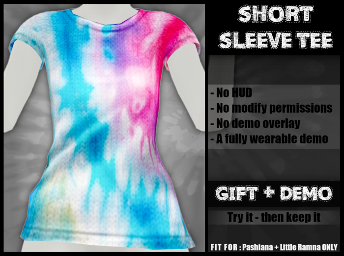 DEMO-GIFT - PashRam - Short Sleeve Tee