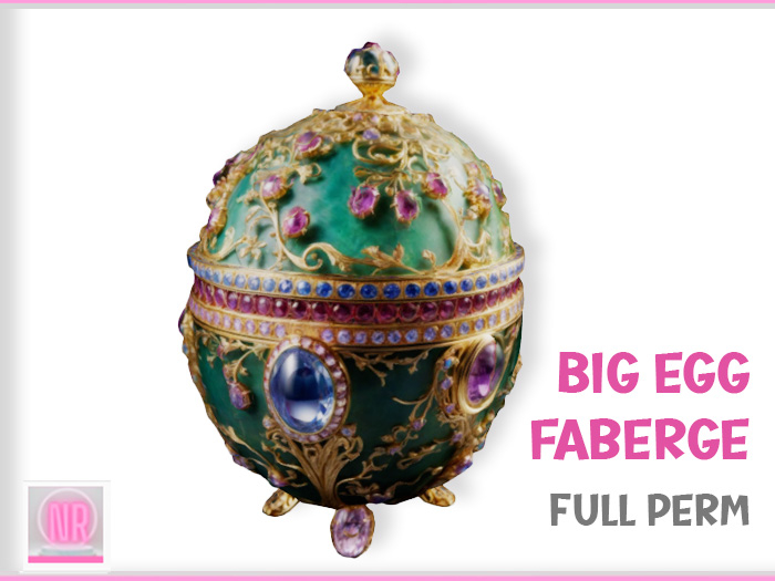 Egg Faberge Large Full Perm