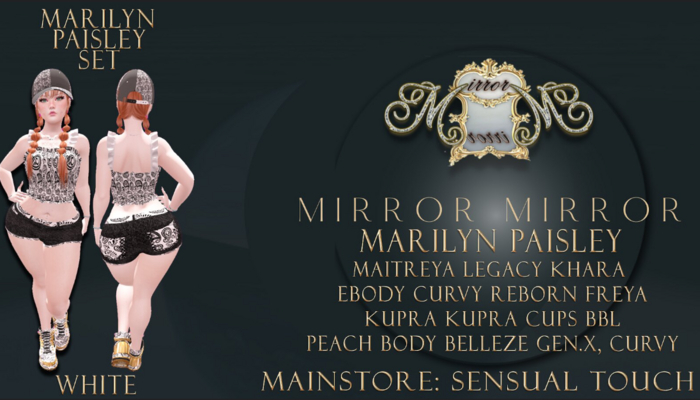 MARILYN TOP SINGLE WHITE