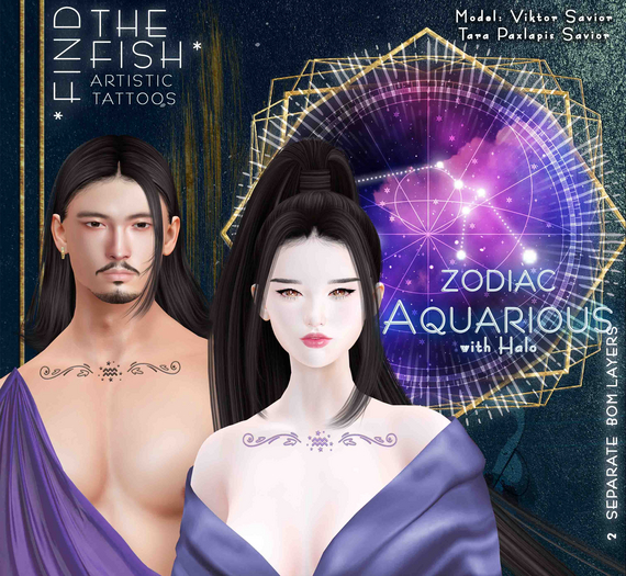 *Find the Fish* - Zodiac Aquarius