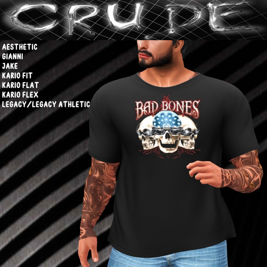 Bad Bones Men's T-Shirt (MCT)  <Wear Me>