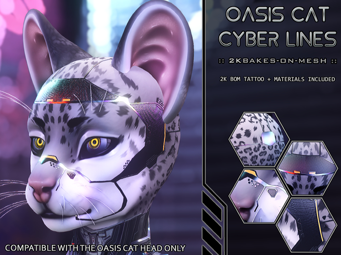[KK] - Oasis Cat Cyber Lines