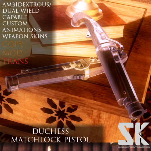 [Shoukorp] 'Duchess' Matchlock Pistol 
