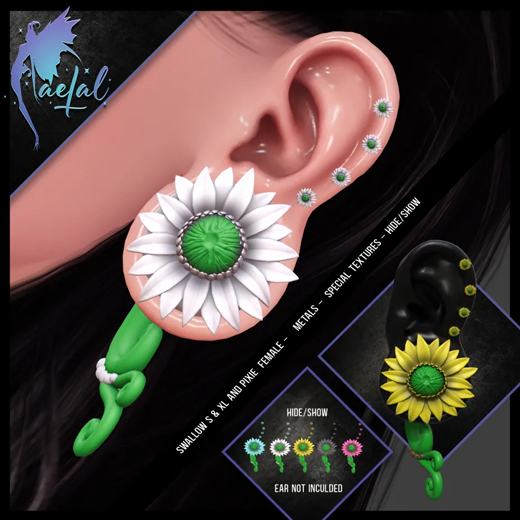 FaeTal - Petal - Swallow S, XL & Pixie Female