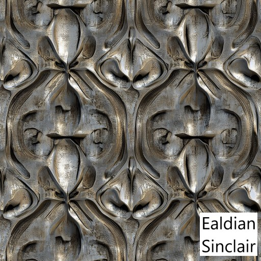 Chased Metal Seamless Texture