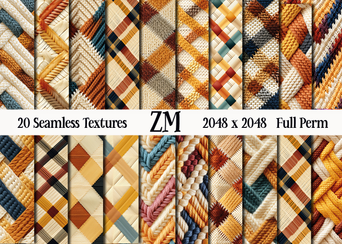 KNIT 12 FULL PERM TEXTURES
