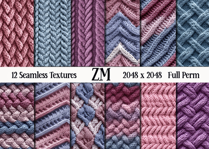 KNIT 4 FULL PERM TEXTURES
