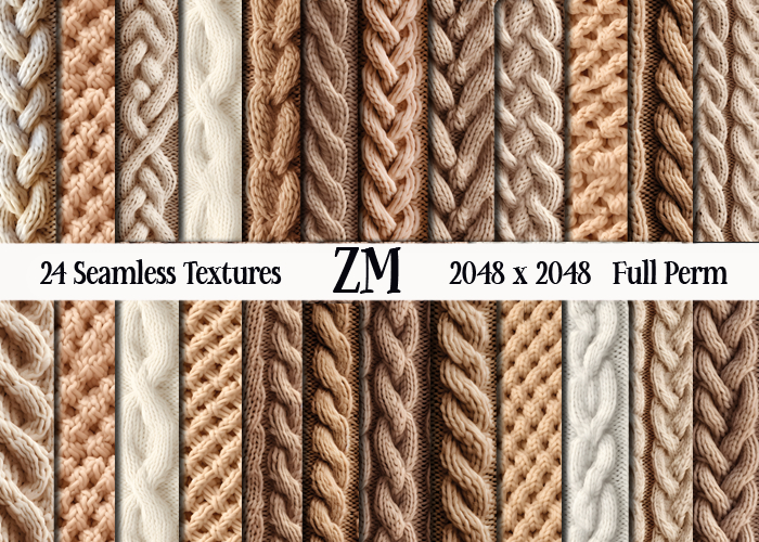 KNIT 2 FULL PERM TEXTURES