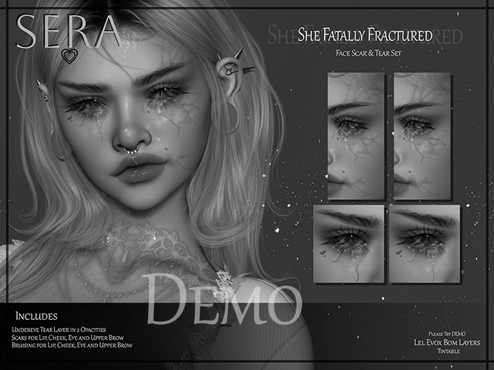 Sera - She Fatally Fractured - Scar Set DEMO