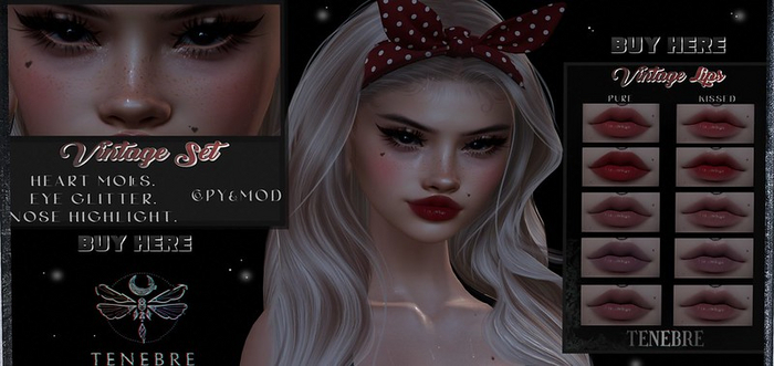 ..TENEBRE..  Vintage Lips