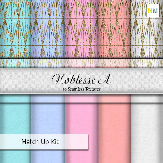 Noblesse A 10 Seamless Fabric Textures NM