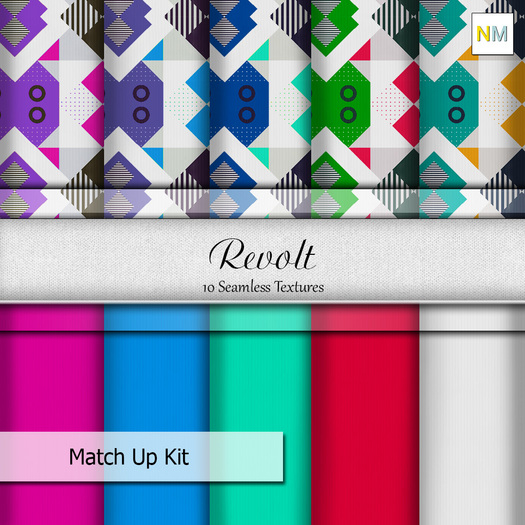 Revolt MatchUp Kit 10 Seamless Fabric Textures NM