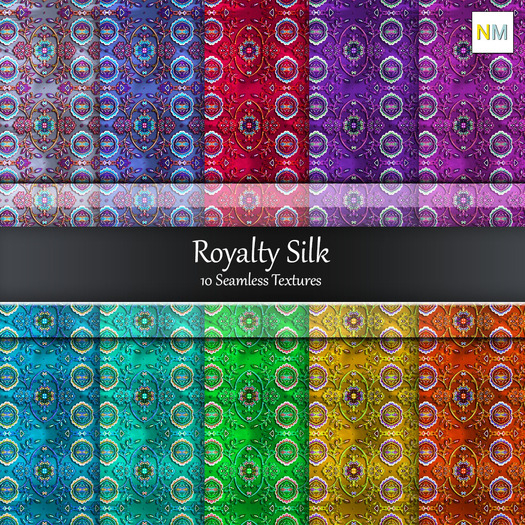 Royalty Silk 10 Fabric Textures NM 1024x1024