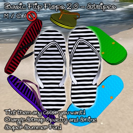 R(S)W Basic Flip Flop 2 - Stripe