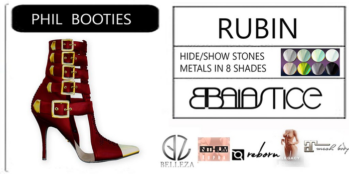 Baiastice_Phil Booties-Rubin