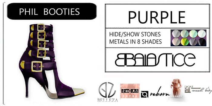 Baiastice_Phil Booties-Purple