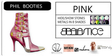 Baiastice_Phil Booties-Pink