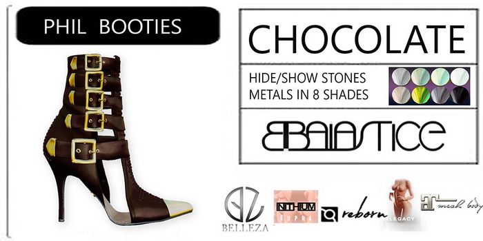 Baiastice_Phil Booties-Chocolate