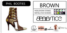 Baiastice_Phil Booties-Brown
